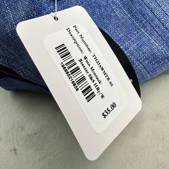 New Titleist Women's Montauk Breezer Stars & Stripes Heather Blue/Red Hat/Cap - Picture 3 of 4